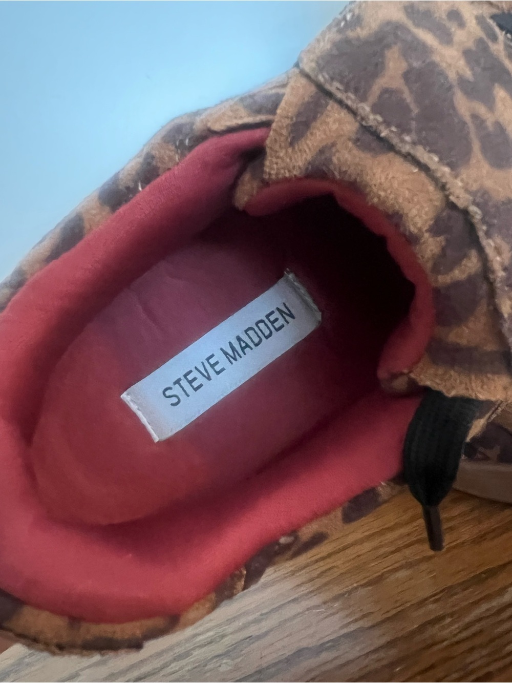 Steve Madden Leopard Sneakers - Picture 5 of 5